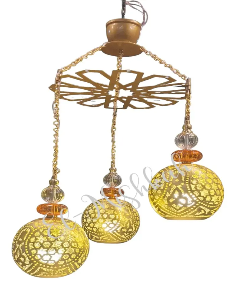 نجف كور نحاس مزخرف