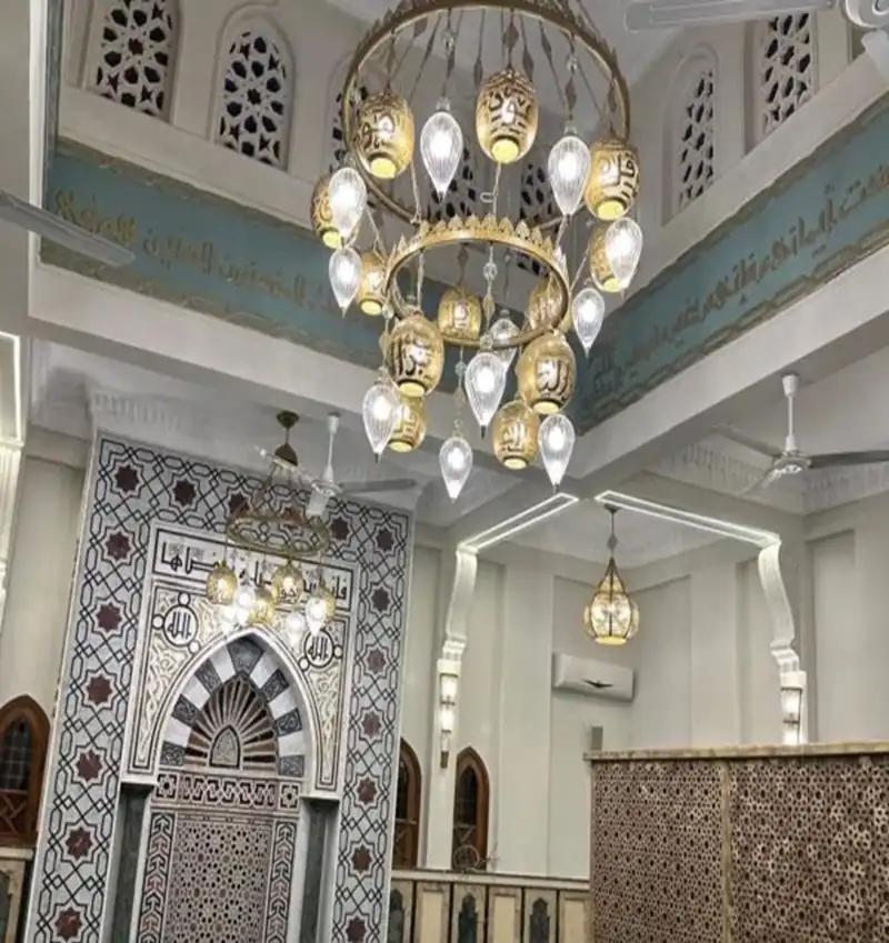 نجف اسلامي المدينه المنوره من المشكاة: إضاءة مستوحاة من طهر العمارة النبوية