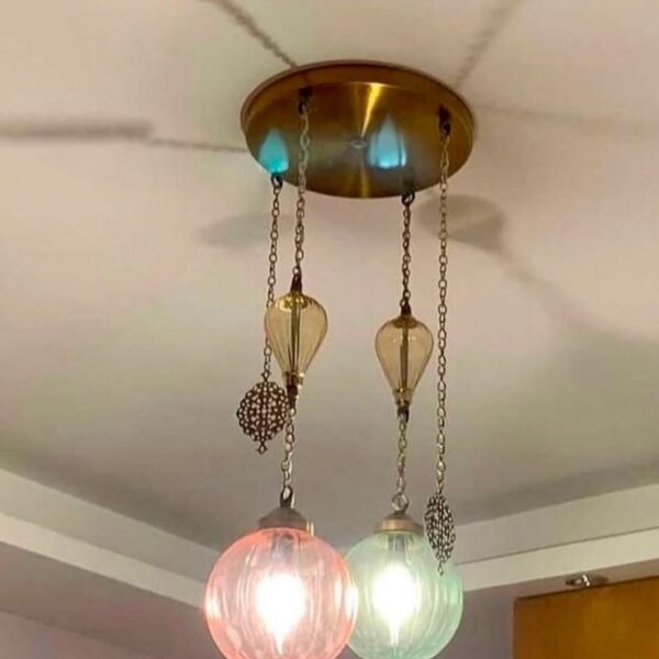 نجفة مسطرة مودرن نحاس أصلية للسفرة