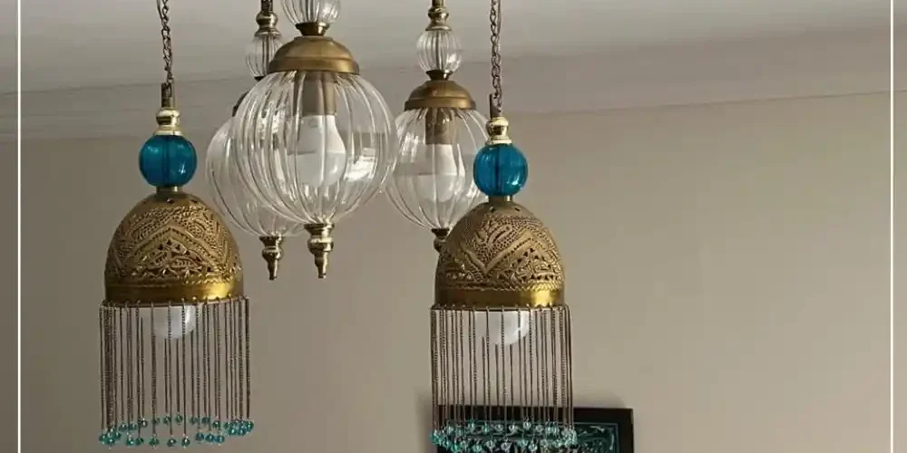 نجف مودرن كريستال | أفخم الموديلات بمتجر كمشكاة 2026