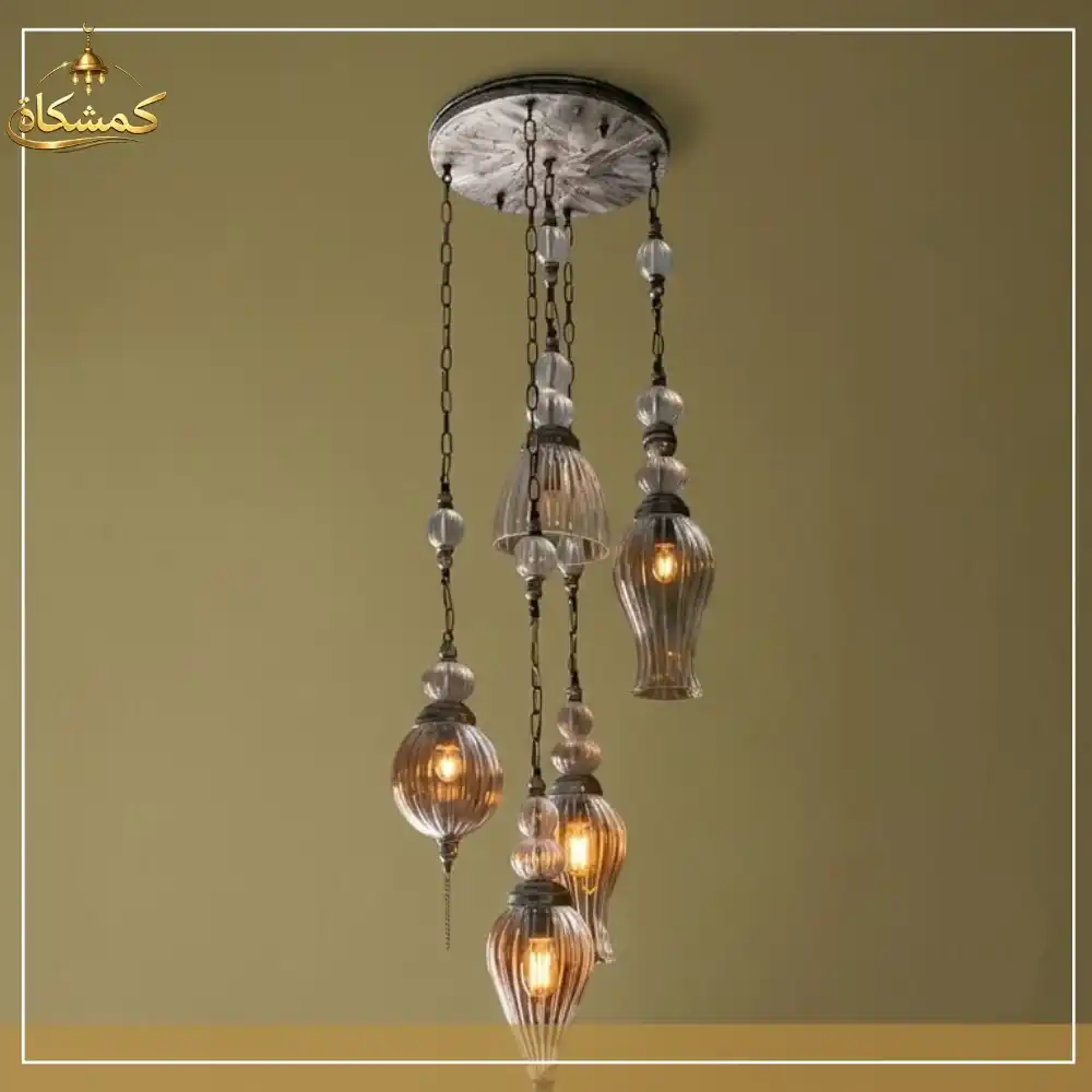 مميزات اقتناء نجف مودرن كريستال من متجر كمشكاة