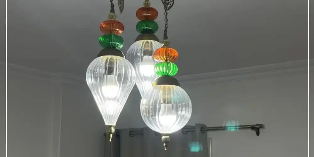 تصميم نجف مودرن فخم لغرف المعيشة من كمشكاة